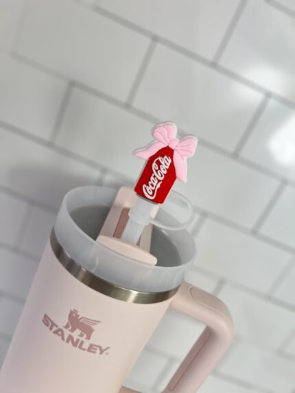 10mm Straw Topper- Ck Coquette soda