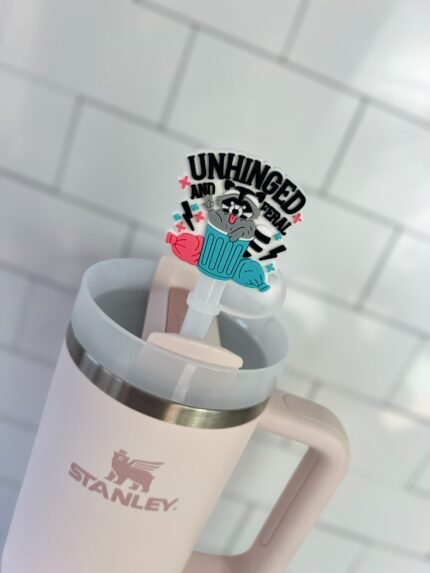 10mm Straw Topper- Unhinged and feral