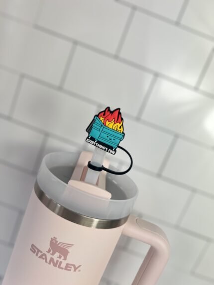 10mm Straw Topper- Everything's fine